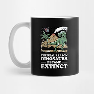 Why dinosaurs went extinct. Mug